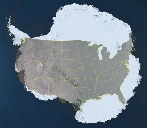 antarctica size